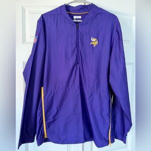 NFL Purple and Yellow On-Field Jacket